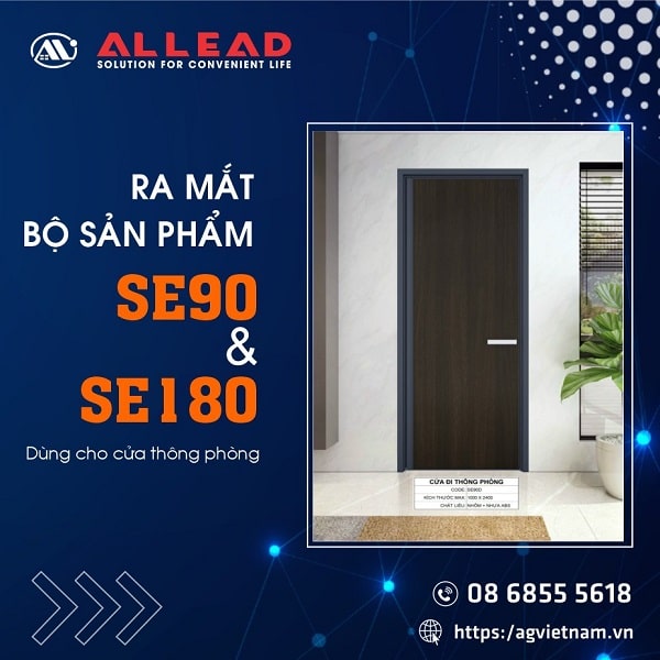 Allead cho ra mắt cửa thông phòng SE90 và SE180