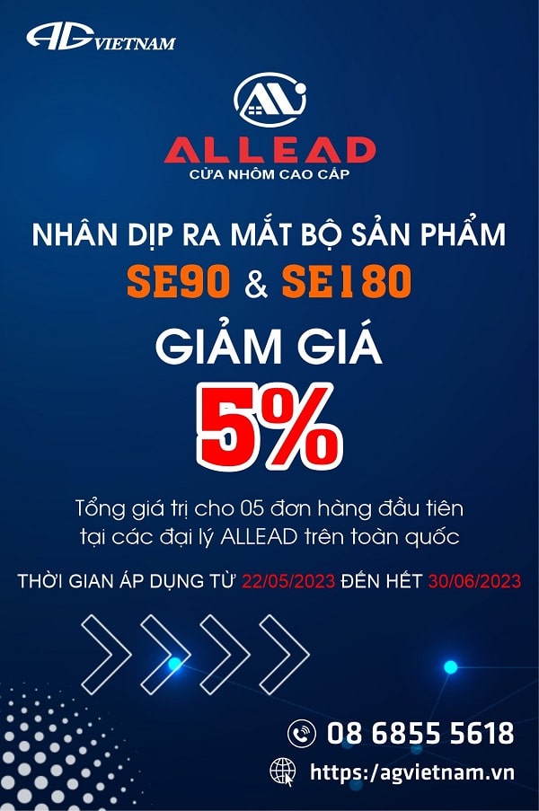 Allead ra mắt cửa thông phòng SE90 và SE180