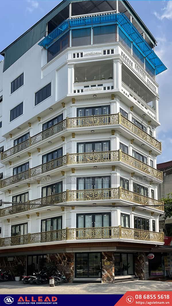  mẫu cửa nhôm màu xám ghi đẹp nhất allead