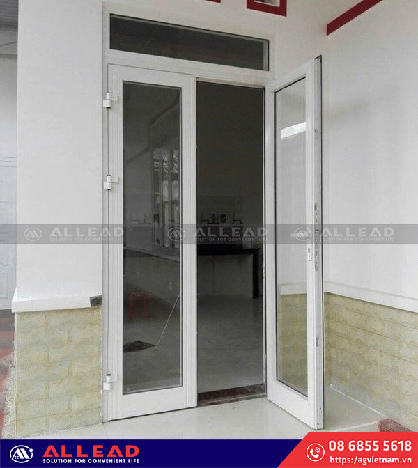 mẫu cửa đi 2 cánh xingfa đẹp