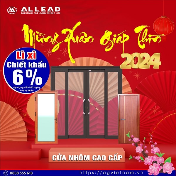 Allead Lì Xì Cực Lớn Mừng Xuân Giáp Thìn 2024