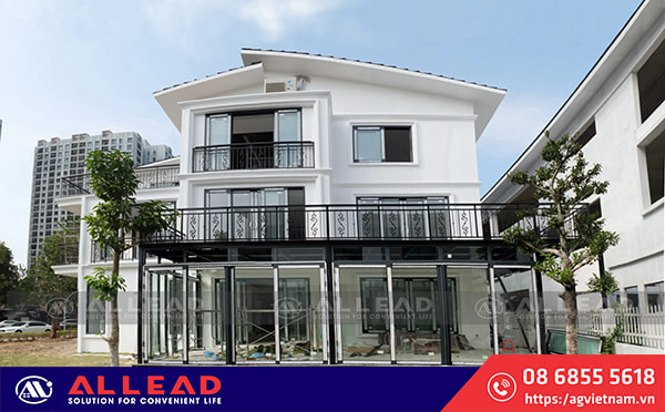  mẫu cửa nhôm màu xám ghi đẹp nhất