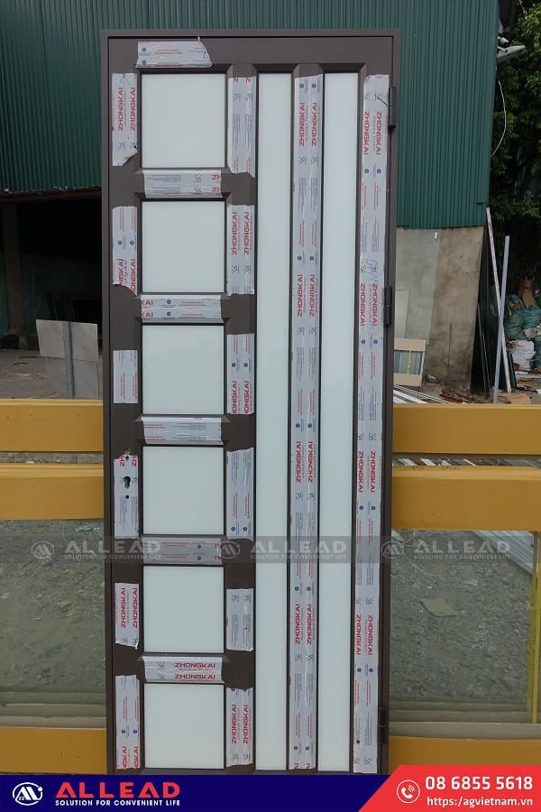 mẫu cửa nhôm ag55 của allead
