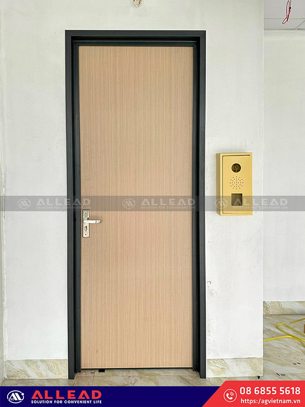 mẫu cửa phòng khách sạn nhôm kính đẹp