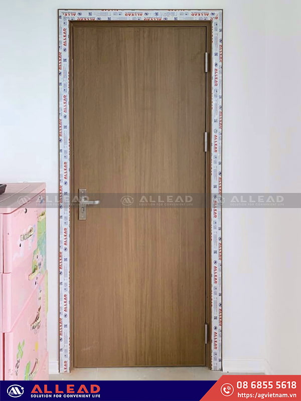 cửa nhôm tấm tổ ong đẹp của allead