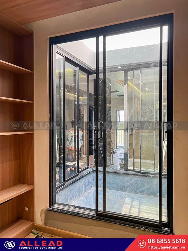 kích thước cửa lùa 2 cánh phong thủy