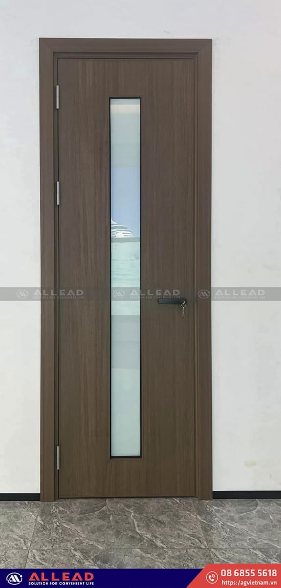 kích thước cửa phòng ngủ 1 cánh nhôm kính
