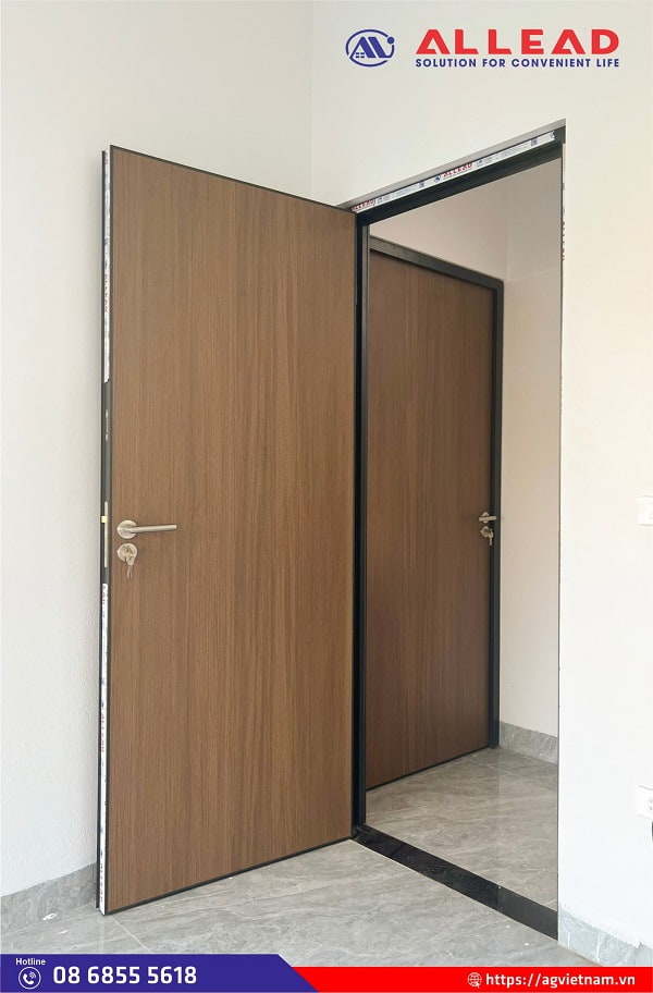 công trình mẫu cửa composite đẹp nhất hiện nay của allead