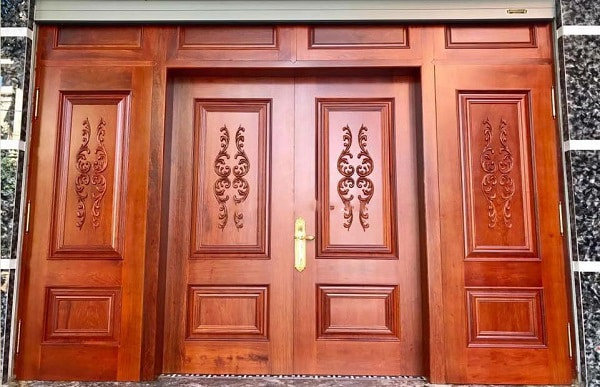 cửa gỗ nhà cấp 4 đẹp nhất