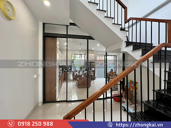 Cửa Nhà 4 Cánh Nhôm Kính của allead
