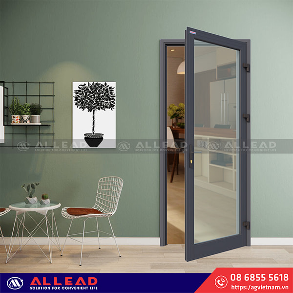 cửa 1 cánh hệ xingfa đẹp nhất hiện nay