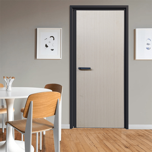 Cửa phòng nhôm giả gỗ nhà bếp, nhà ăn