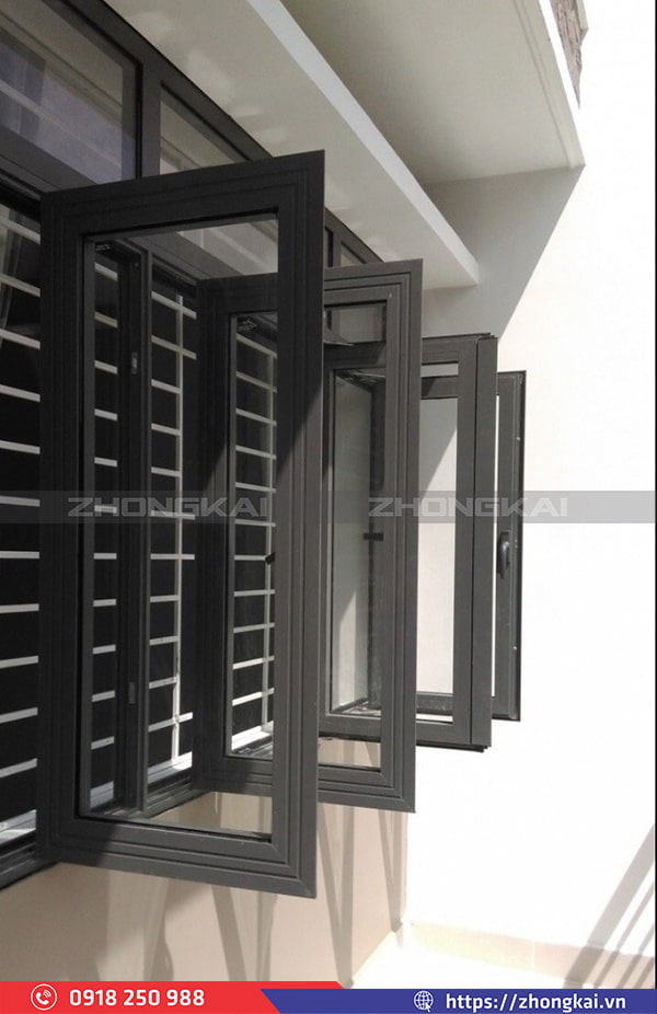 mẫu cửa sổ nhôm xingfa phòng ngủ đẹp nhất hiện nay