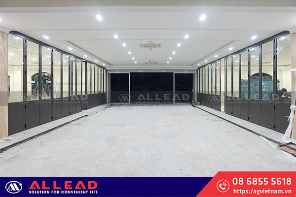 allead thi công cửa nhôm kính tại Hà Nội giá tốt