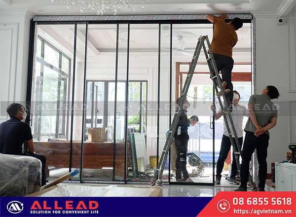 Allead thi công cửa nhôm kính