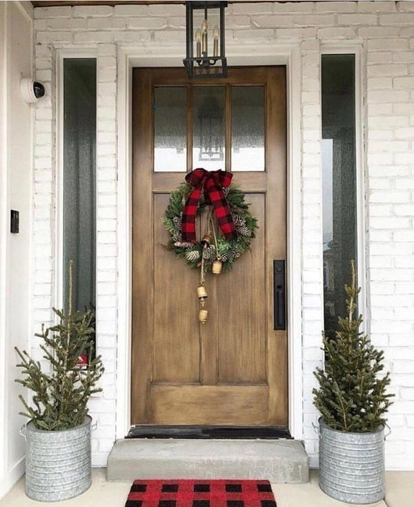 Cách Trang Trí Noel Cửa Ra Vào Cực Ấn Tượng