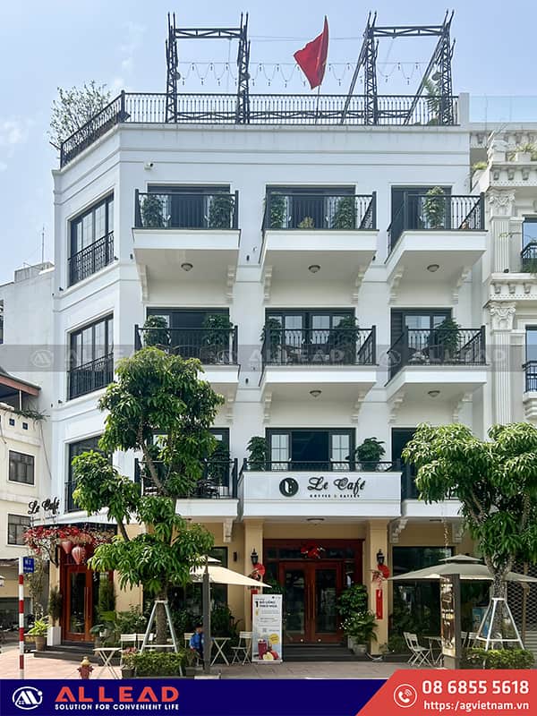 trang trí tết quán cafe đẹp nhất