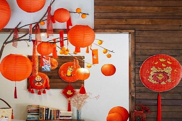 12 Bí Quyết Trang Trí Tết Phòng Khách Bạn Cần Nằm Lòng