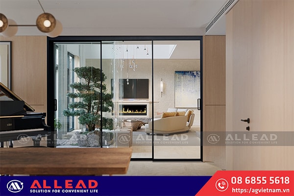 99+ Mẫu Cửa Lùa Phòng Ngủ Nhôm Kính Đẹp Được Ưa Chuộng