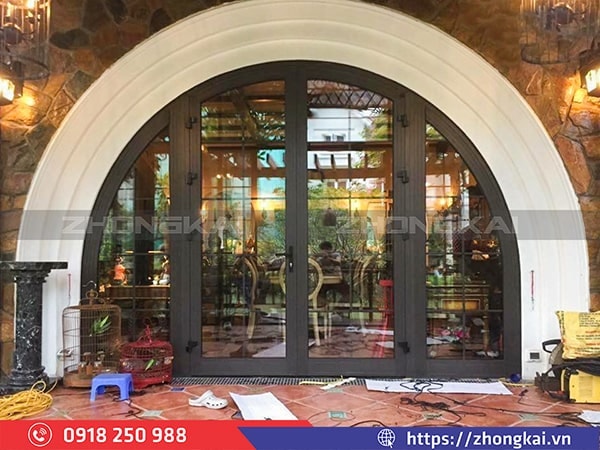 Báo Giá Cửa Vòm Nhôm Xingfa Mới Nhất