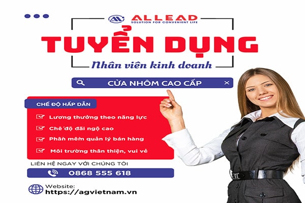 AG VIỆT NAM TUYỂN DỤNG NHÂN VIÊN KINH DOANH NĂM 2024