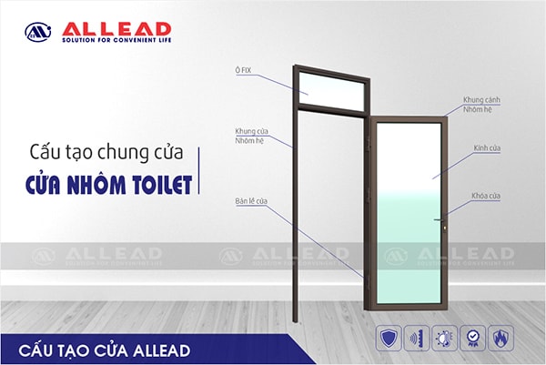 Thi Công, Báo Giá Cửa Nhôm Toilet Mới Nhất Hiện Nay