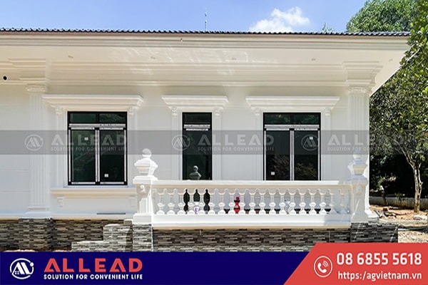 99+ Mẫu Cửa Nhôm 2 Cánh Hệ 55 Đẹp Nhất Của Allead