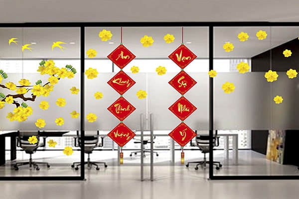 12 Cách Trang Trí Tết Văn Phòng Ấn Tượng, Rạng Ngời Sắc Xuân
