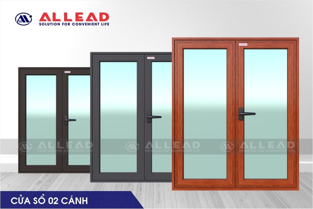 Cửa sổ 2 cánh hệ AG45