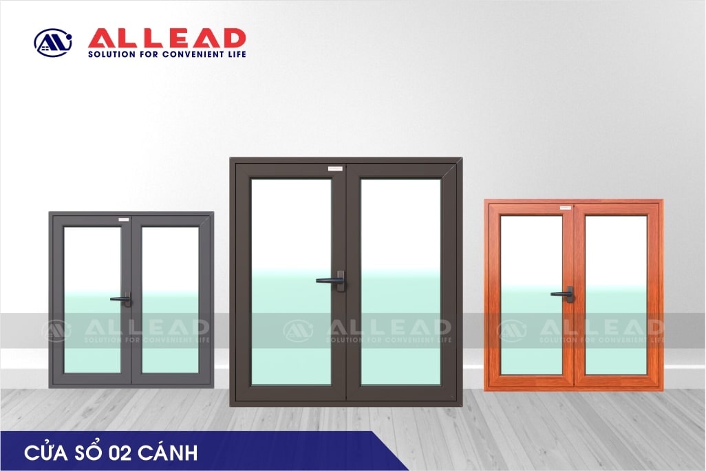 Cửa sổ 2 cánh hệ BO55