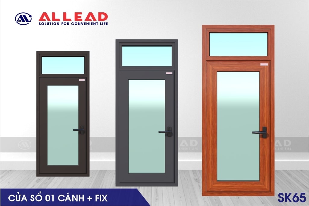 Cửa sổ 1 cánh ô FIX hệ SK65
